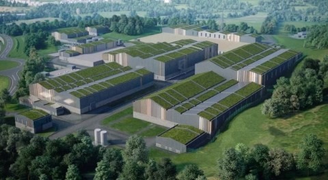 Proposed Dan-y-Castell Water Treatment Works (computer generated image – for illustrative purposes only). Welsh Water advances £667m Cwm Taf scheme, reshaping drinking water infrastructure for South Wales