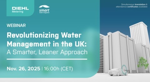 Diehl Metering and Netmore to present smart water strategies for UK utilities